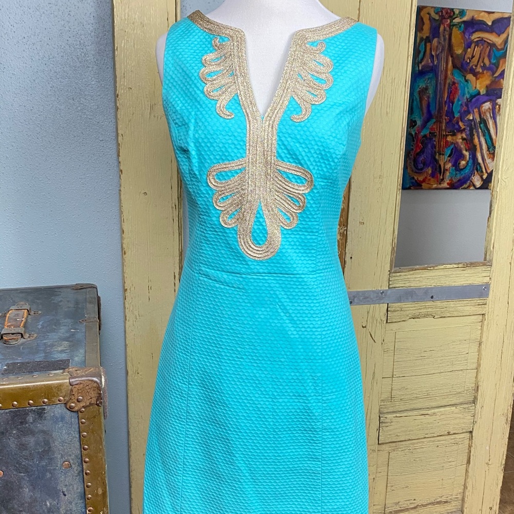 Lilly Pulitzer "Janice" Shift Dress - Sz 4